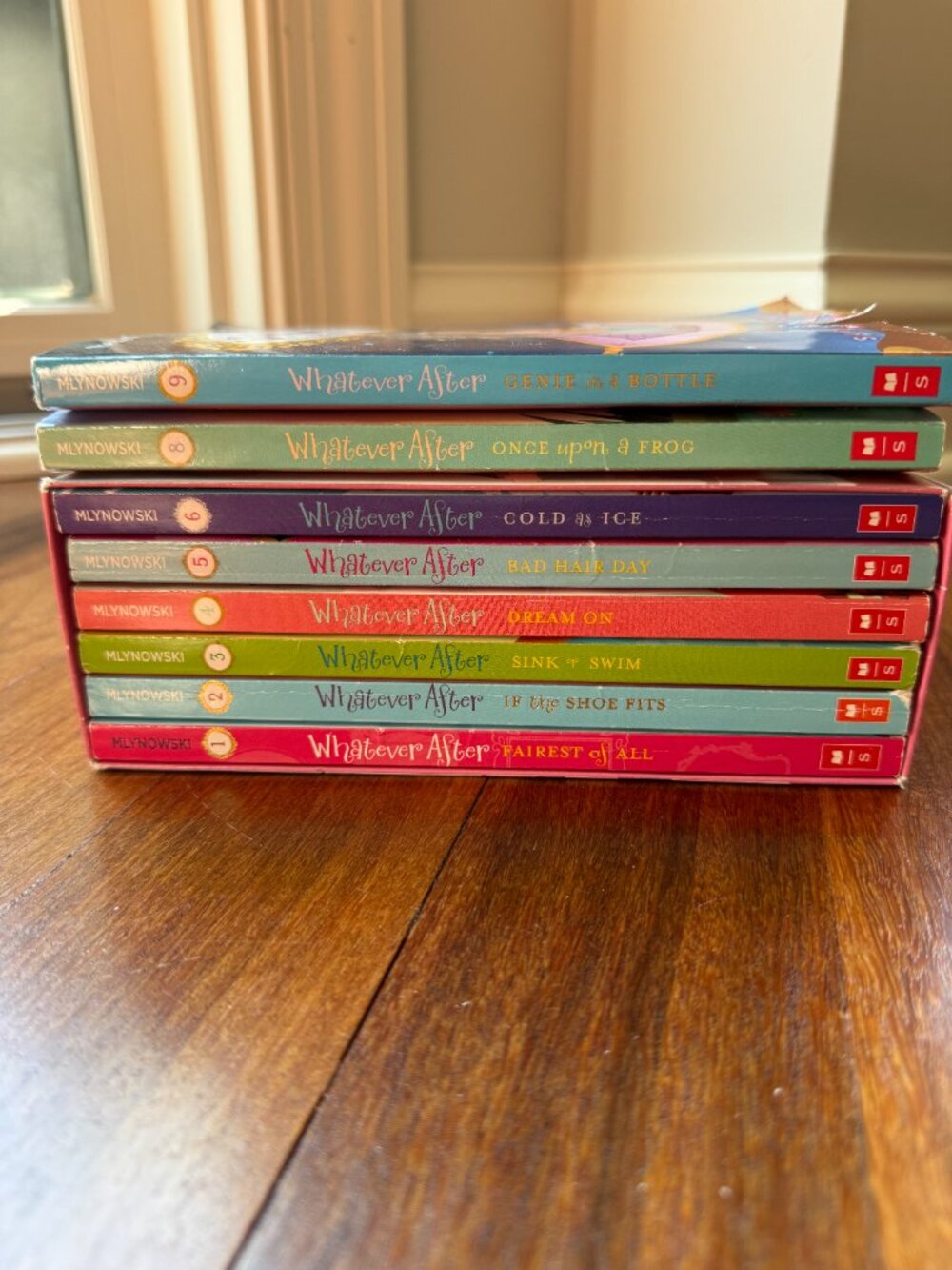 Whatever After Boxed Set of Books 1-6 plus individual books 8-9 (8 Total Books)